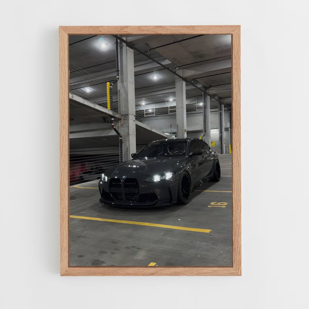 Poster Black Stallion – affiche BMW (vue 4)